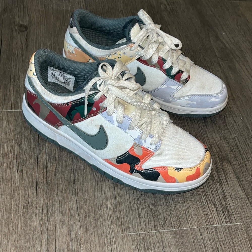 Camo Dunks.
